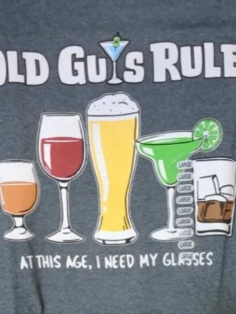 Old Guys Rule Short Sleeve T-Shirt